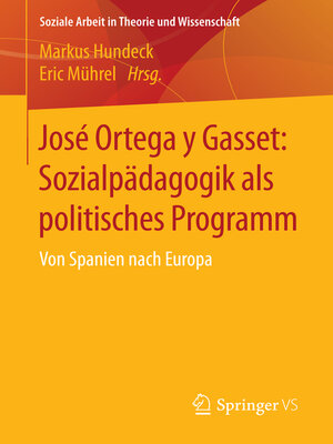 cover image of José Ortega y Gasset